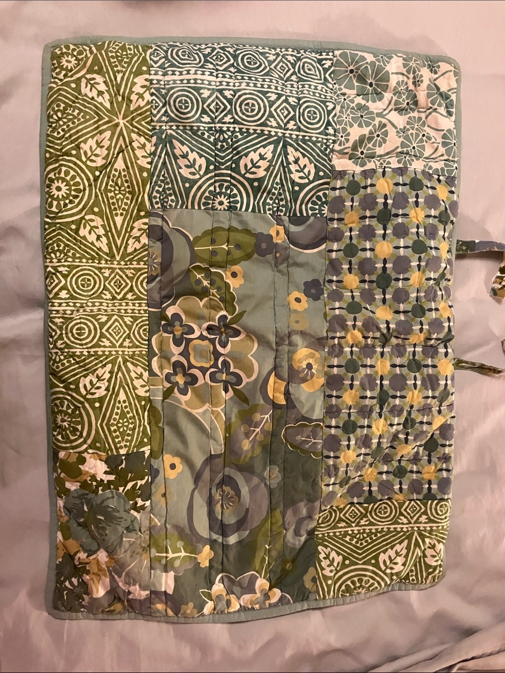 Pottery barn standard Kantha quilt pillow sham cover 2008